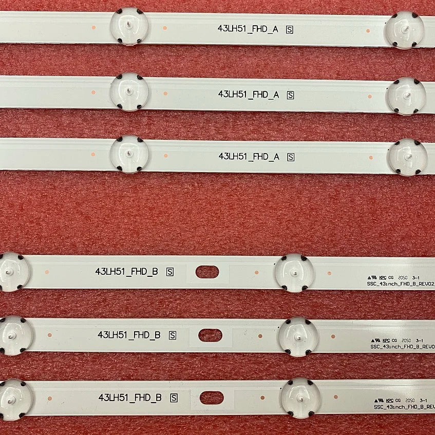 LED Backlight for TV 43LH513V 43LH590V 43LF510V 43LF5100 43L