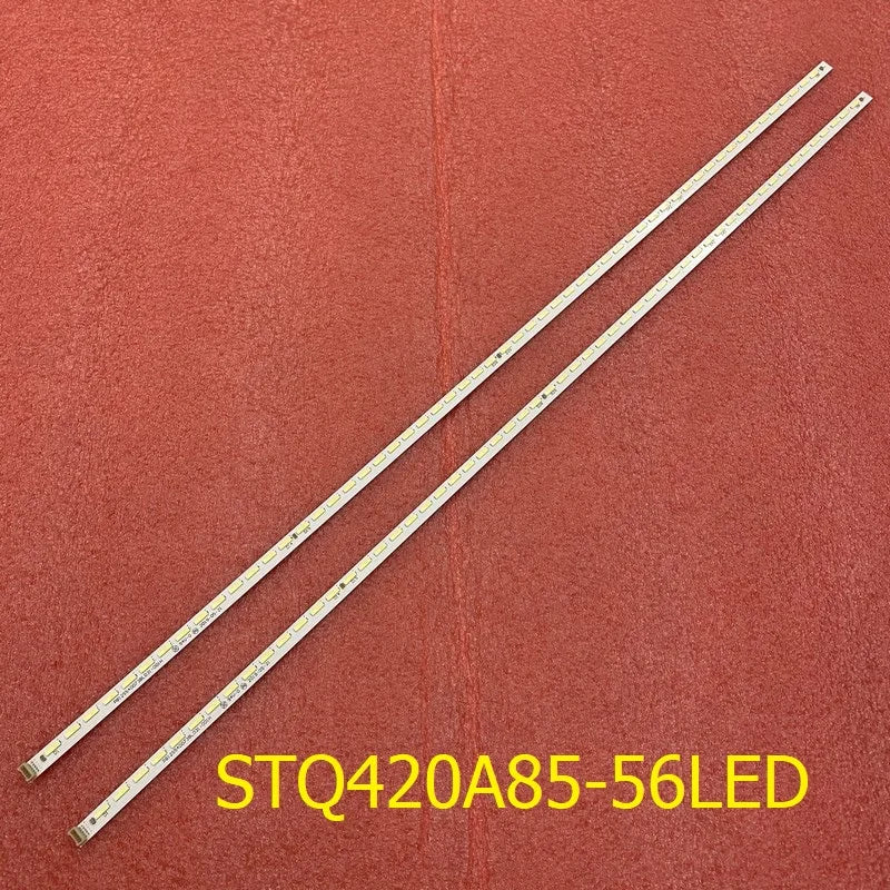 LED Backlight Strip for Toshiba 42L1353C 42L1356C 017-420-0006-1 STQ420A85-56LED-REV02-131210 56 LEDs 540mm
