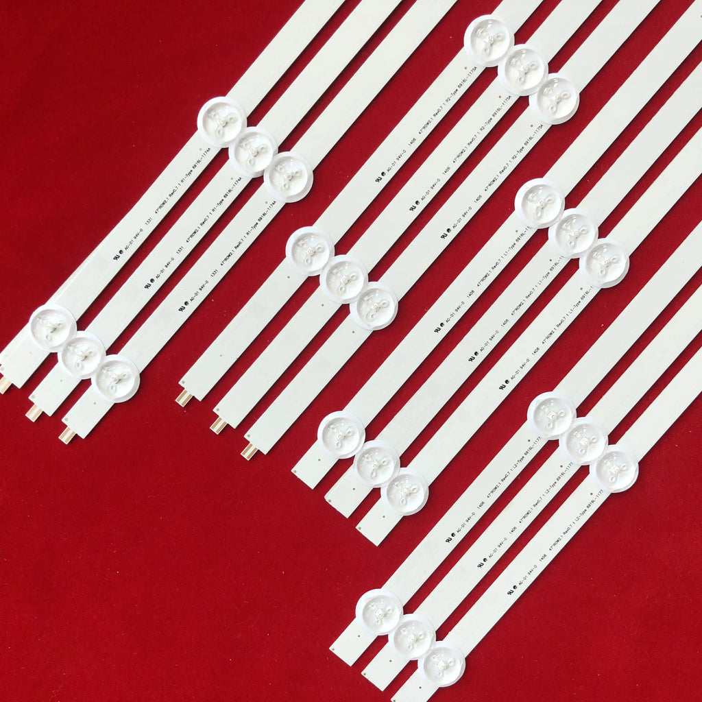 LED Backlight Strip for 47LM8600 -UC ZA 47LN5708-ZA 47LN570R-ZA 47LA615V-ZE 47LA613V-ZB LC470DUE 6637L-0024A