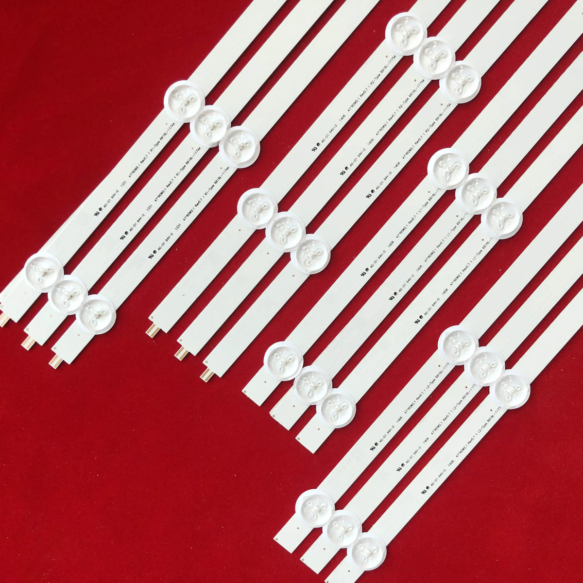 LED Backlight Strip for 47LM8600 -UC ZA 47LN5708-ZA 47LN570R-ZA 47LA615V-ZE 47LA613V-ZB LC470DUE 6637L-0024A