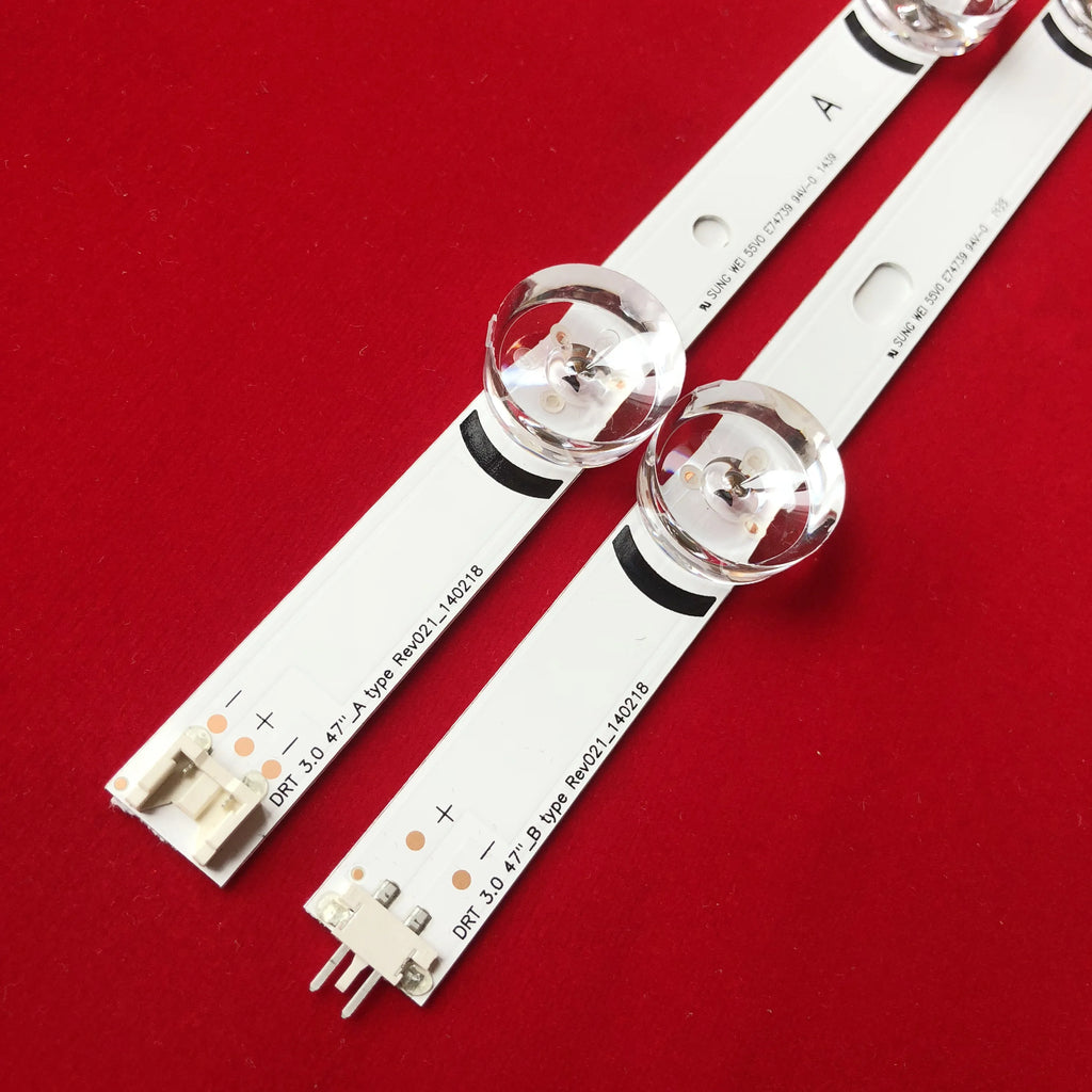 LED Backlight Strip for 5 kits LED Backlight strip For 47LB5500 47LB5600 47LB5800 47LB6500 47LS35A-5B
