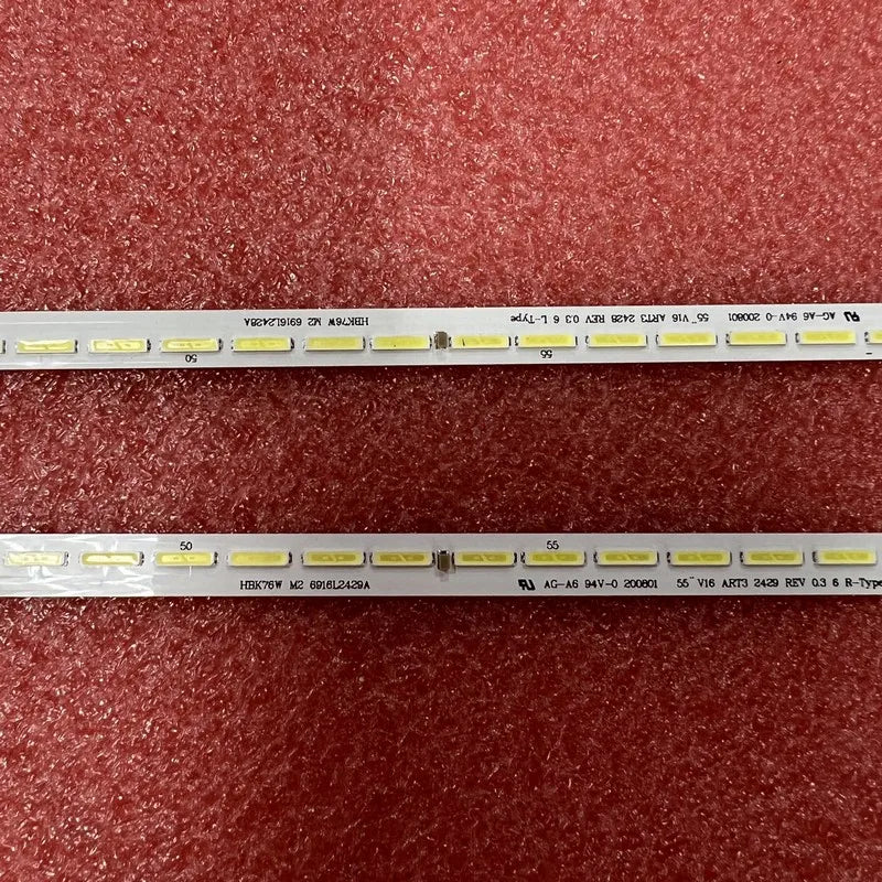 LED Backlight Strip for 2Pin LED Backlight Strip For 55"TV 55LH604V 55LH6000 55LJ615V 55UH7700 55LW340C