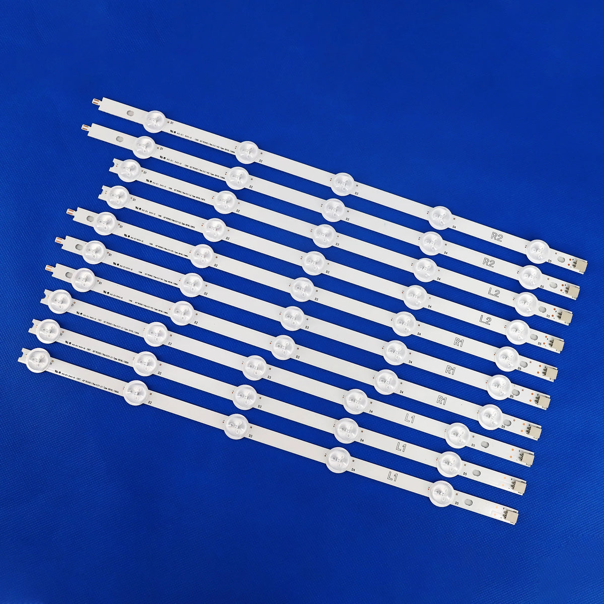 10pcs X LED Strips 42LA620S 42LN570S for LG 42 ROW2.1 REV0.0