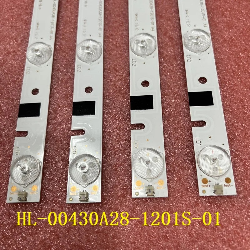 LED Backlight Strip for 12LED LED Backlight bar For BBK 43LEX-5009 43CF37-T2 CX430DLEDM HL-00430A28-1201S-01