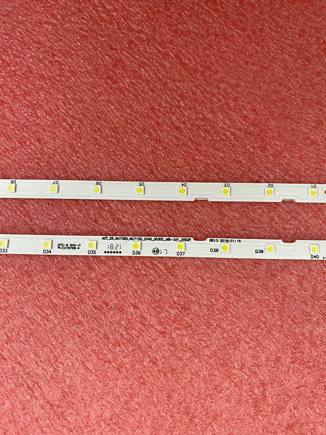 LED Strip for Samsung UN55NU7300G UE55NU7100 UE55NU7300 UN55NU6900 UE55NU7105K BN61-15485A UN55NU7100