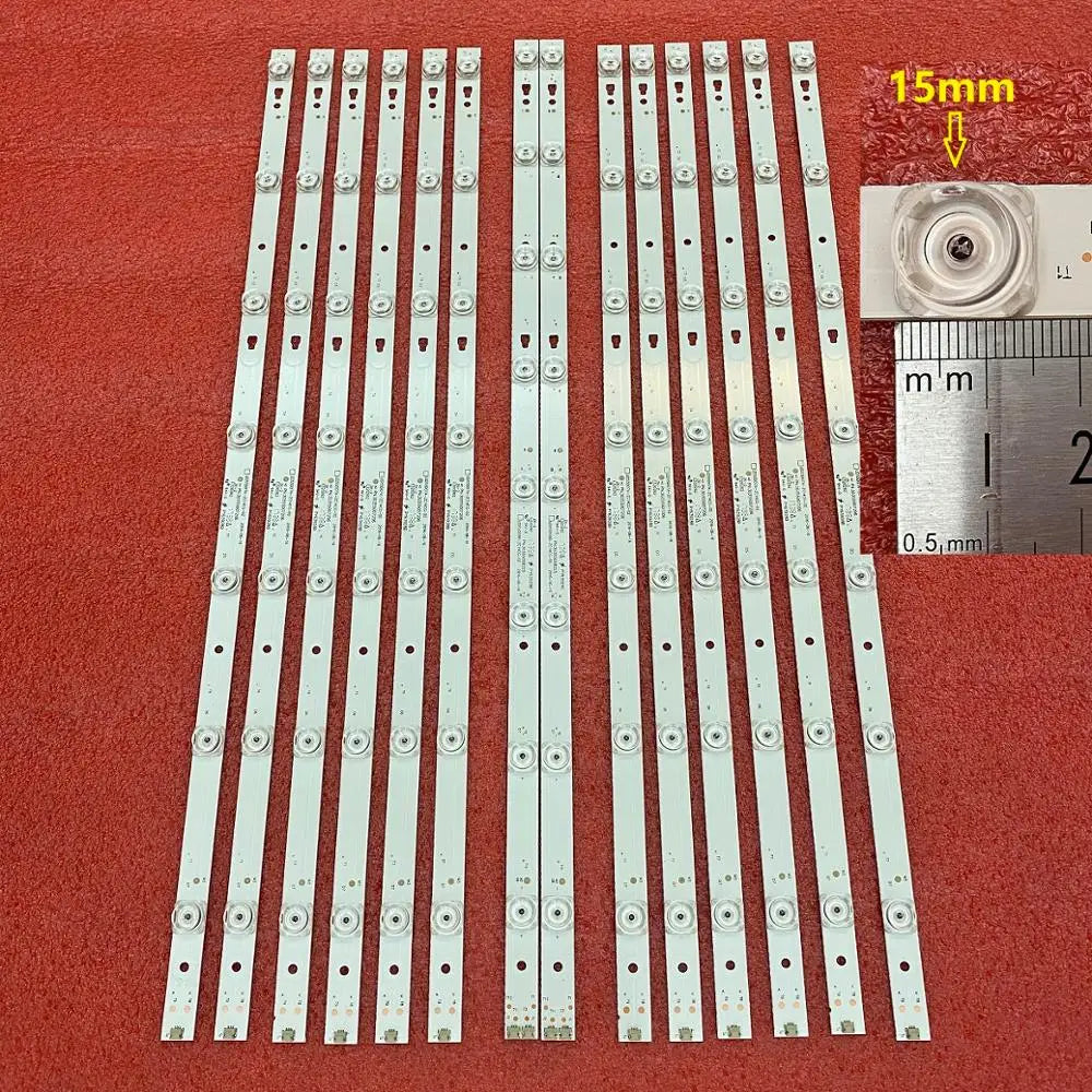 LED Backlight Strip for 14pcs/set LED Backlight Strip for MHDV5533-U4 JVC LT-55C550 LED55D08B-ZC14CG-02