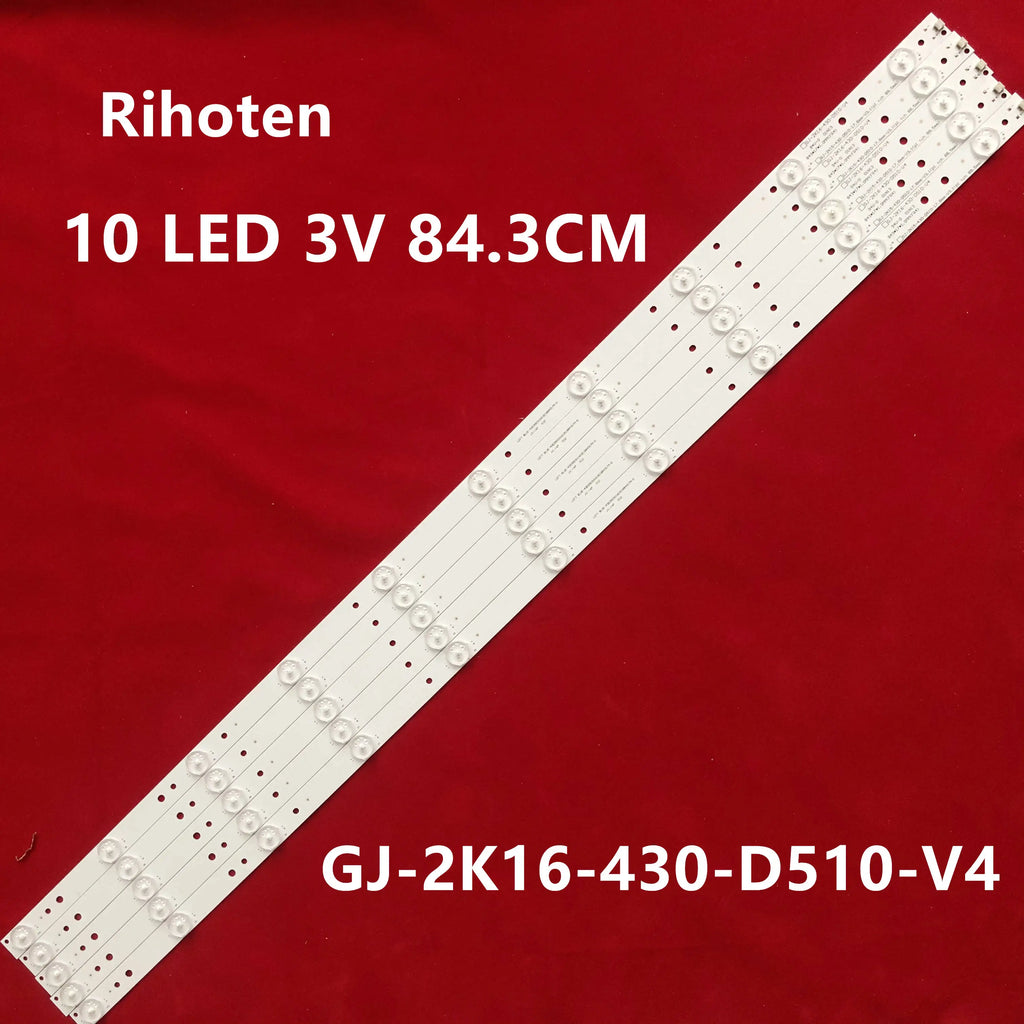 LED Backlight Strip for10 Lamp for 43pfg5000 43PFG5100 A/c Le43d1452 Le43s5760 Le43d1442 le43s5970 LE43S5977