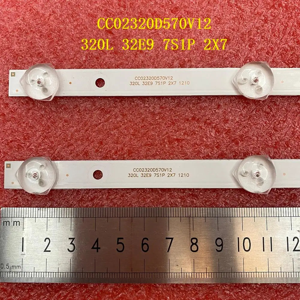 LED Backlight Strip for 2pcs/set LED Backlight Strip For DEXP H32D8000Q H32D7000Q RCA RTDVD3215-B AOC T3211M