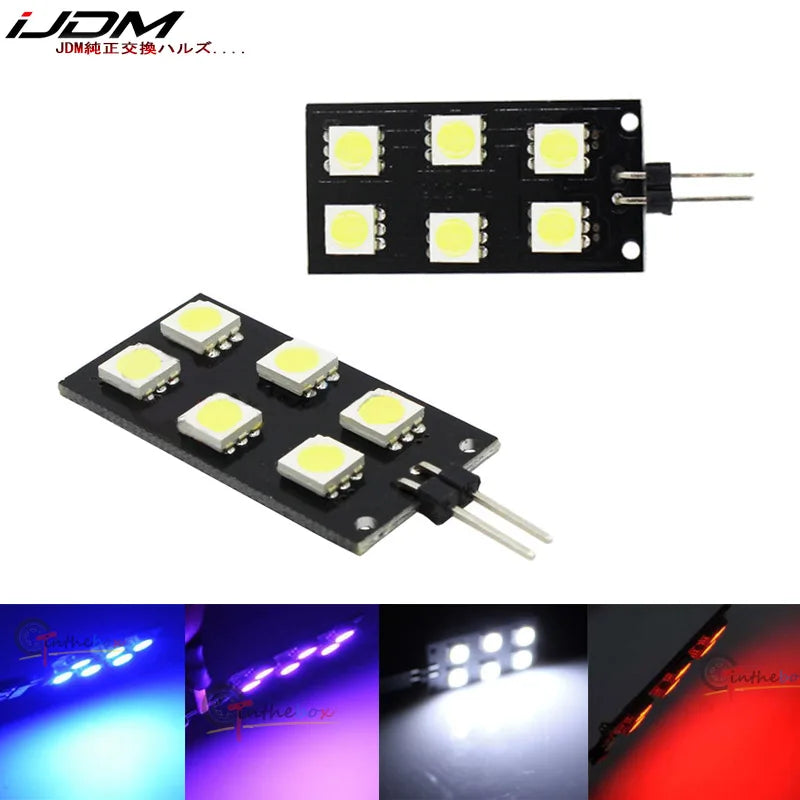 2PCS Car Led Interior Indoor Footwell Lights With Canbus For