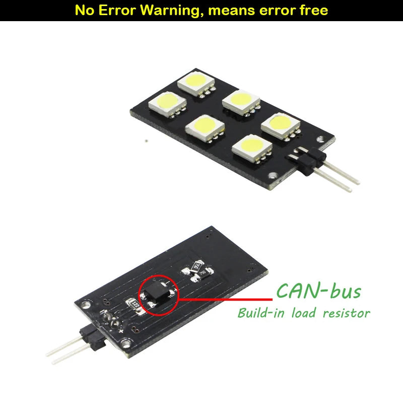 2PCS Car Led Interior Indoor Footwell Lights With Canbus For