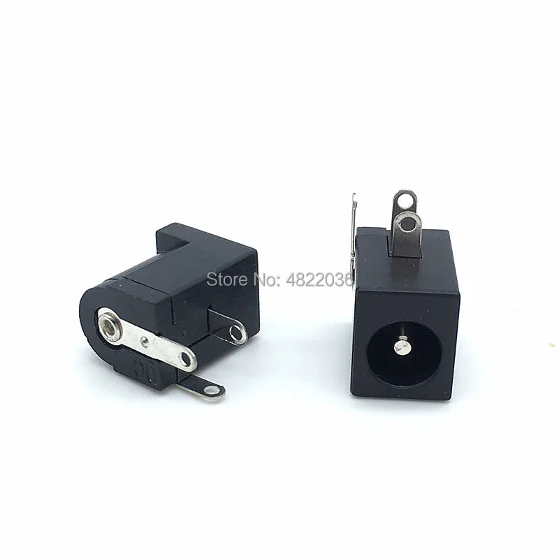 10pcs/lot DC-005 PCB Mount 5.5 X 2.1/2.5 MM Female DC Power 