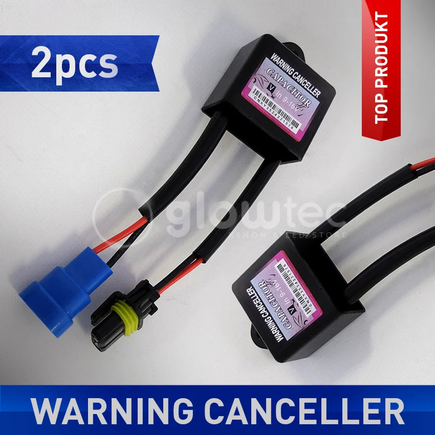 2Pcs Xenon Warning Canceller HID Xenon Lights Decoder Kits H