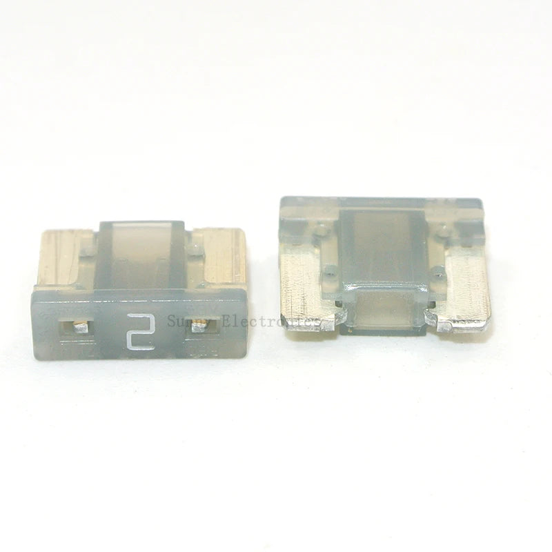 90/50pcs Fuses Micro Short Low Profile Mini Blade Fuse Assor