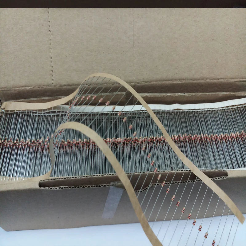 1000Pcs 1/2W 5% 100Values 1-10M Ohm Carbon Film Resistors As