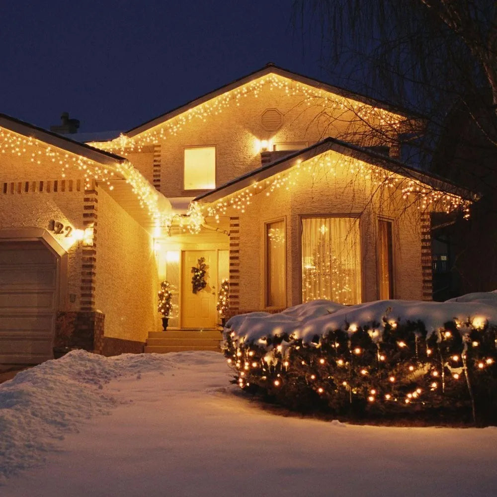Christmas Lights Outdoor Decoration 4 Meter Droop 0.4-0.6m L