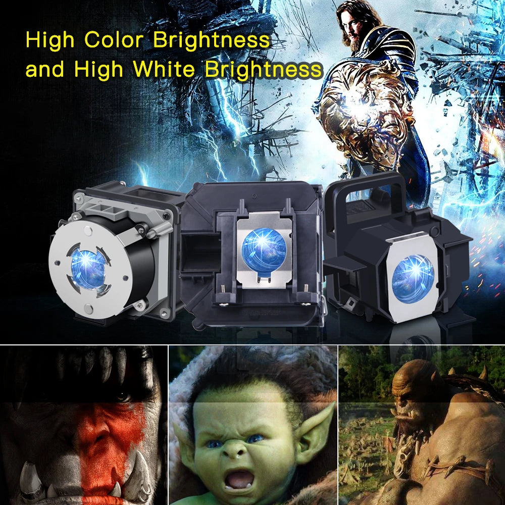 UHP 190/160 0.9 E20.9 Compatible Projector Lamp Bare Bulb fo