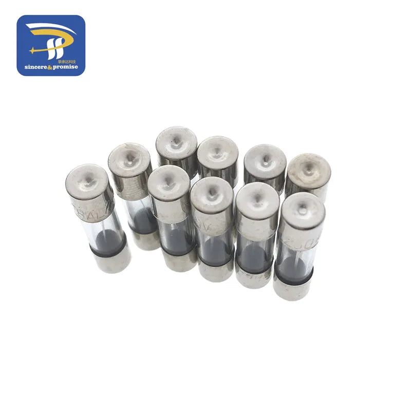 100pcs/Set 5x20mm 5 20mm Glass Fuses 0.5/1/2/3/4/5/6/8/10/20