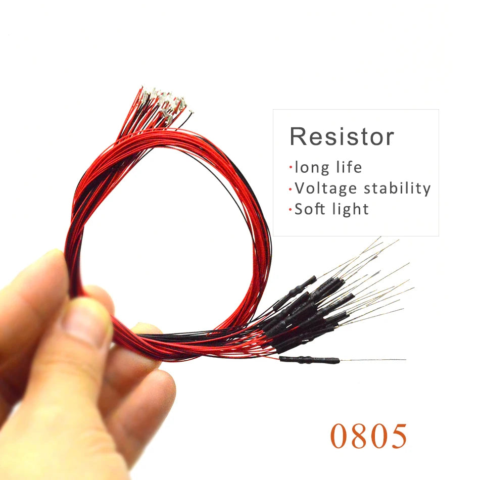 20pcs 12V 0805 1206 0603 Micro SMD Led Lamp Model Train DIY 