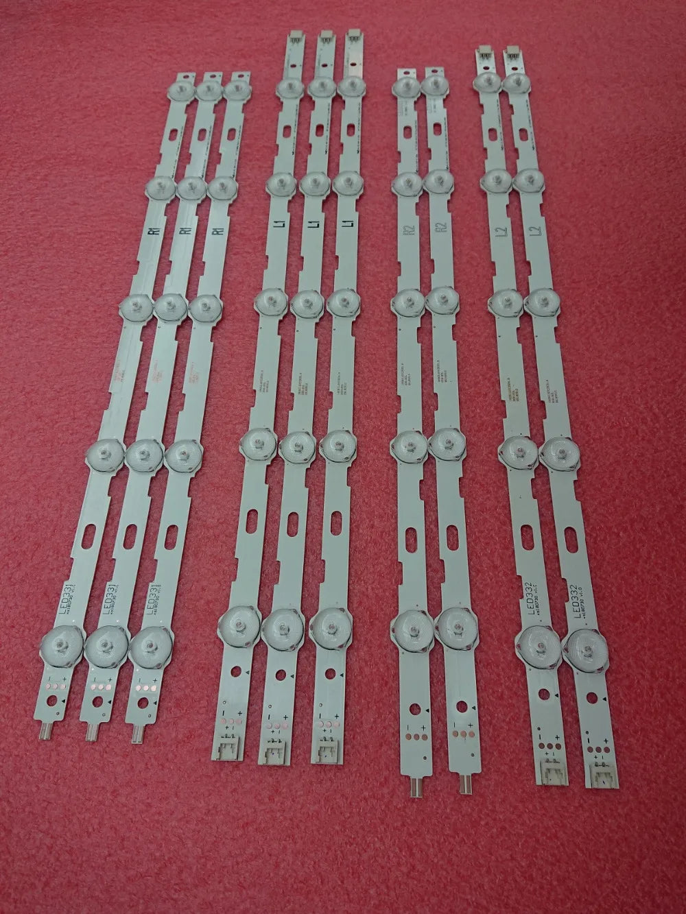 LED Backlight Strip for 10pcs LED Backlight Strip for TV 42LN5200 42LN5300 42LN5204 AGF78379401