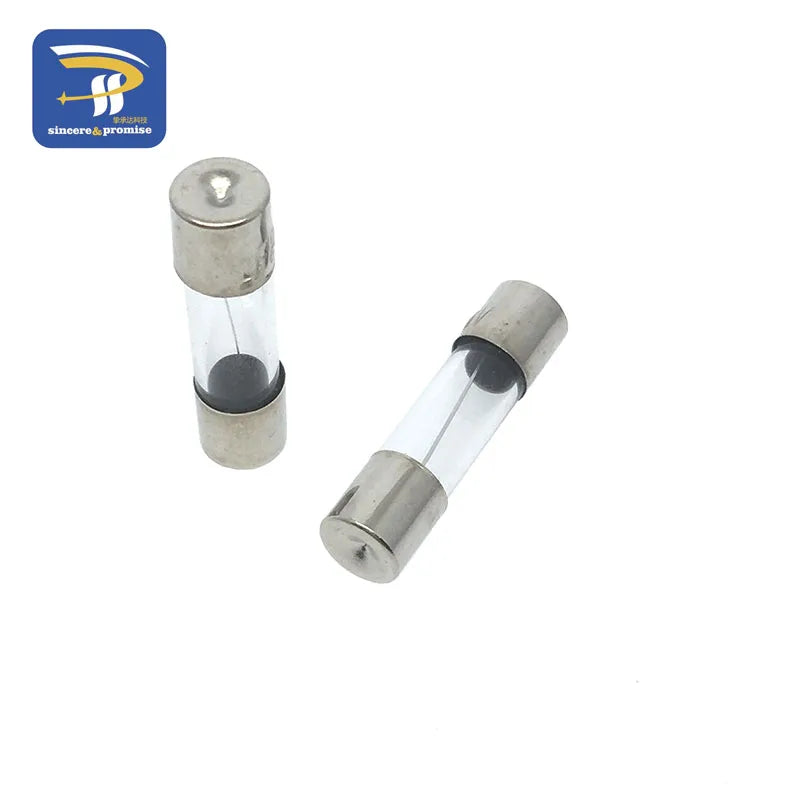 100pcs/Set 5x20mm 5 20mm Glass Fuses 0.5/1/2/3/4/5/6/8/10/20
