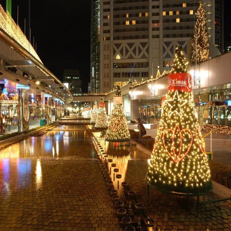 LED Net Christmas Lights 3M X 2M 204LEDS AC110V/220V Led Mes