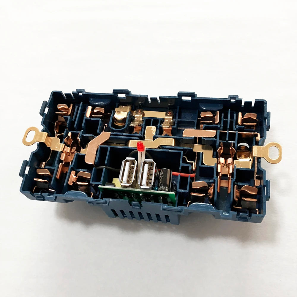 Delviz USB Charging Socket 2.1A Dual USB Port AC 110-250V 13
