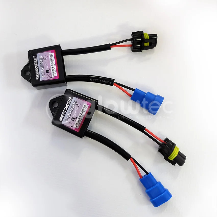 2Pcs Xenon Warning Canceller HID Xenon Lights Decoder Kits H