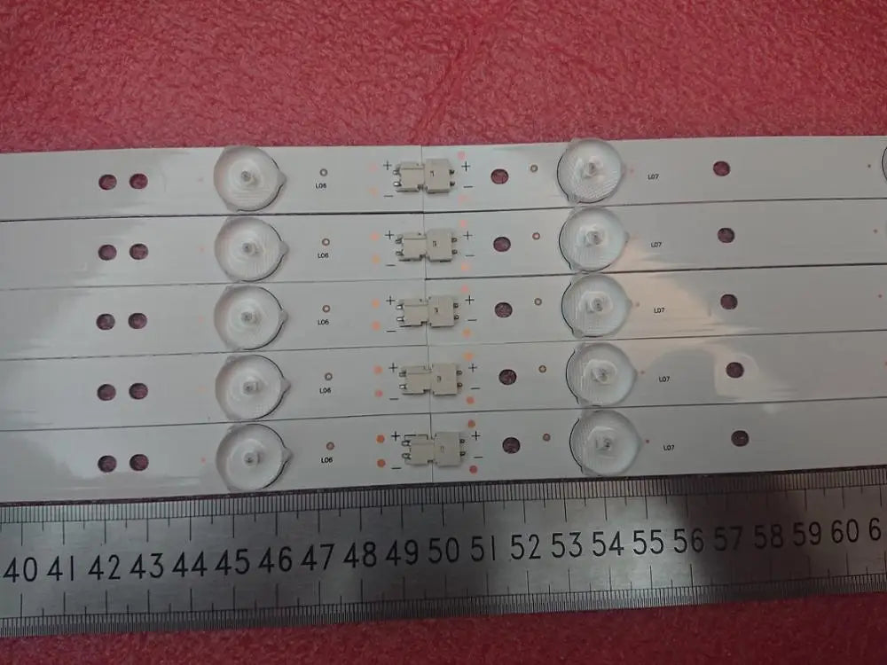LED Backlight Strip for Hitachi LE49S50B LE49S508 49D1000 49D1000IS 49C1000 LB-C490F13-E2-L-G1-SE2