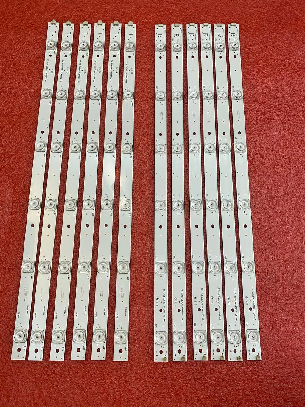 LED Backlight Strip for(12) for Sharp LSC550FN13 LC-55CUF8472ES LC-55CUG8462K LC-55CUG8461KS