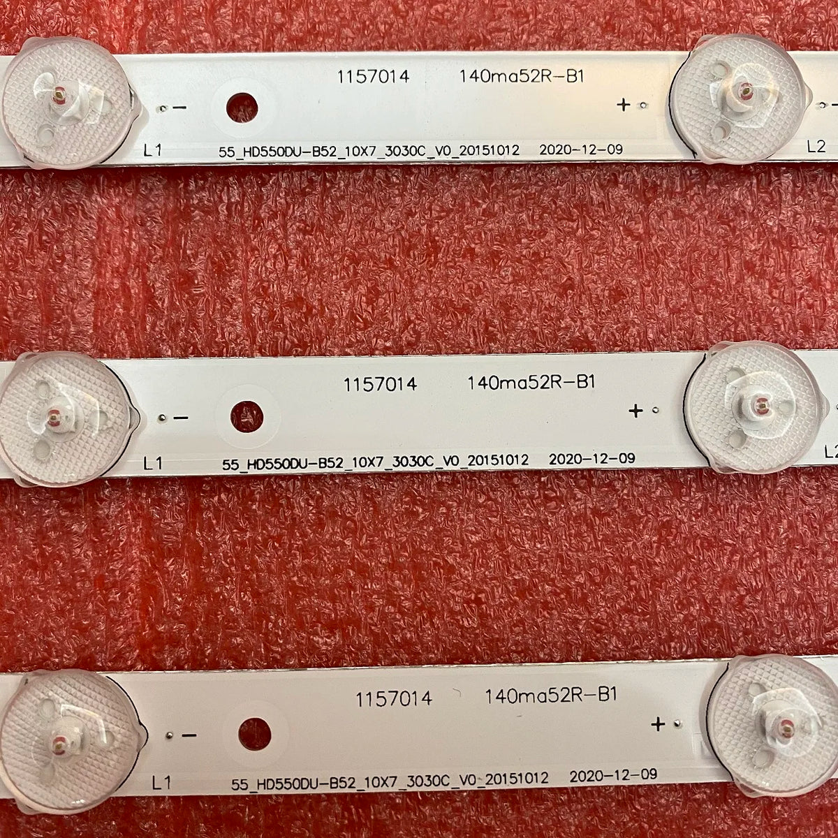 10 PCS/set 7LED LED Backlight Strip for H55MEC3050 Hisense 5