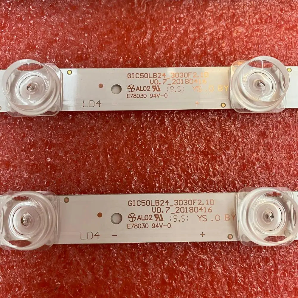 LED Backlight Strip for TCL 50P62US L50B2800 50DP600X1 50EP640 50EP640X1 50DP628X1 50DP628 LVU500NDEL