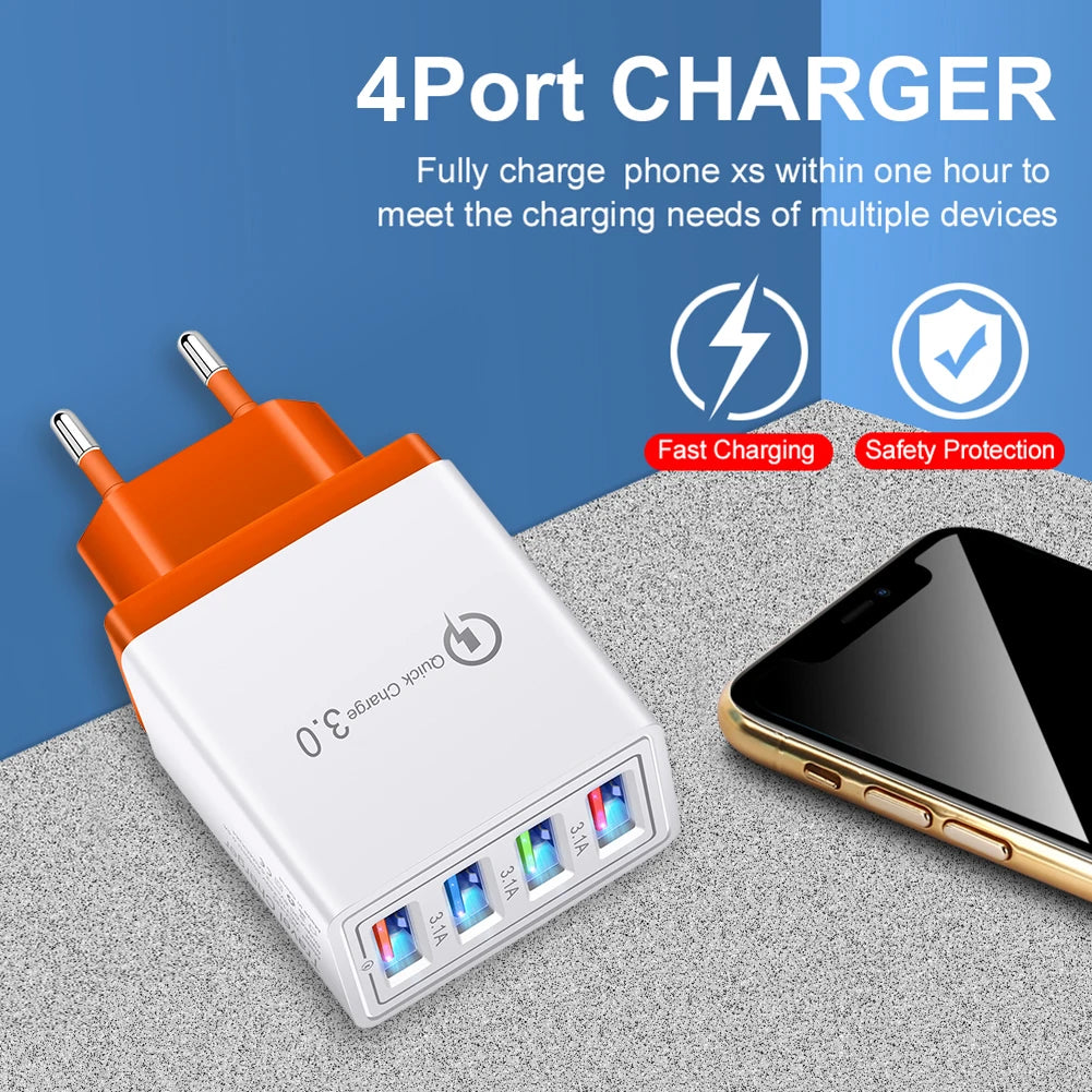 QC 3.0 Quick Charger 5V 3A USB Charger Fast Charging Charge 