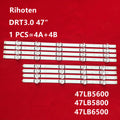 LED Backlight Strip for 5 kits LED Backlight strip For 47LB5500 47LB5600 47LB5800 47LB6500 47LS35A-5B