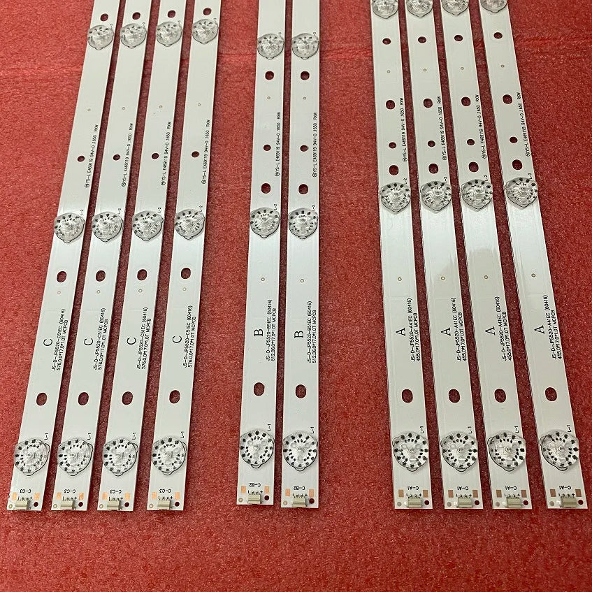 LED Backlight Strip for 10pcs LED Backlight Strip for AKAI AKTV551 AKTV5512TS JS-D-JP5520-A41EC B51EC C51EC