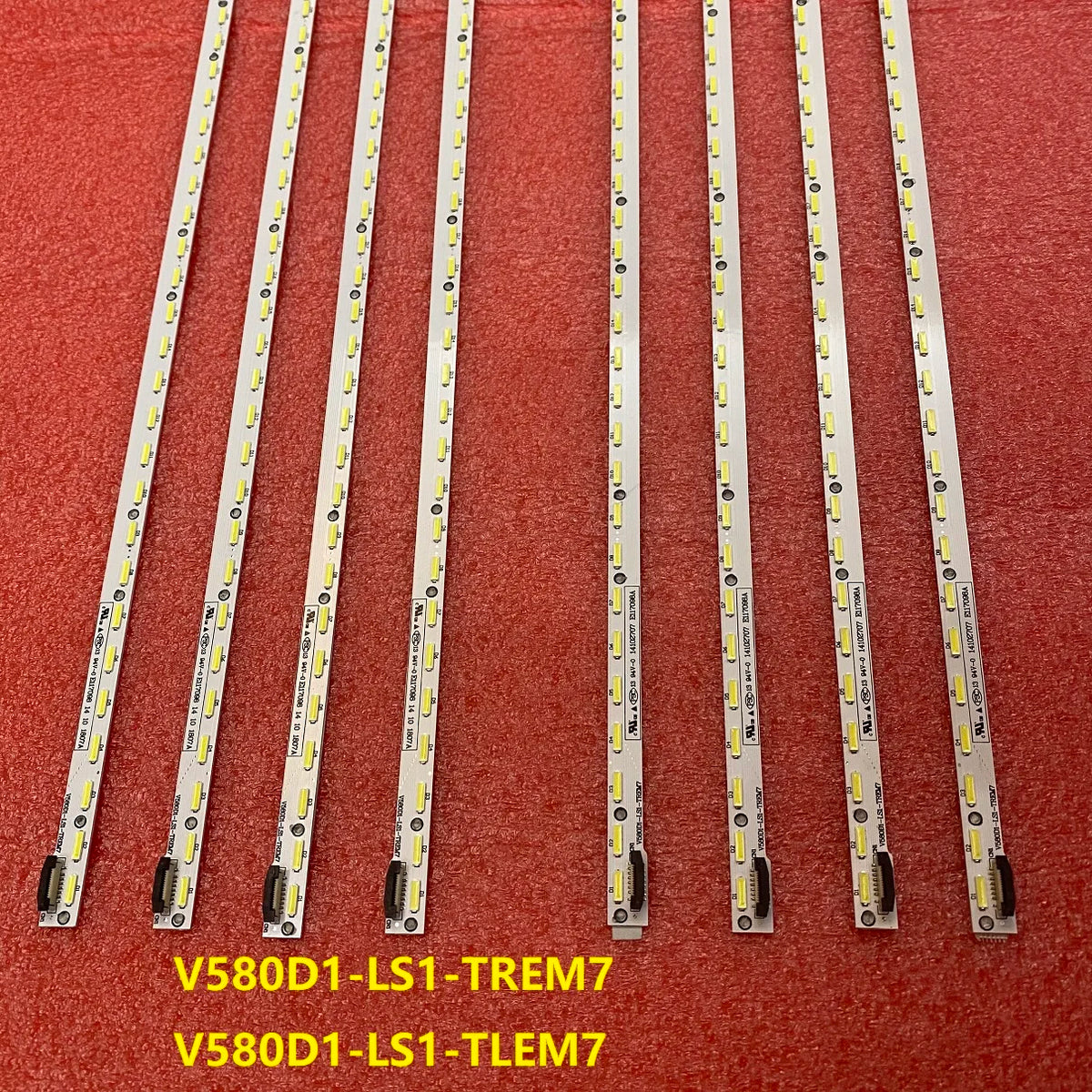 LED Backlight Strip for Toshiba 58L8400U 58PUK6809 Panasonic TX-58AX802B V580D1-LS1-TREM7 V580D1-LS1-TLEM7