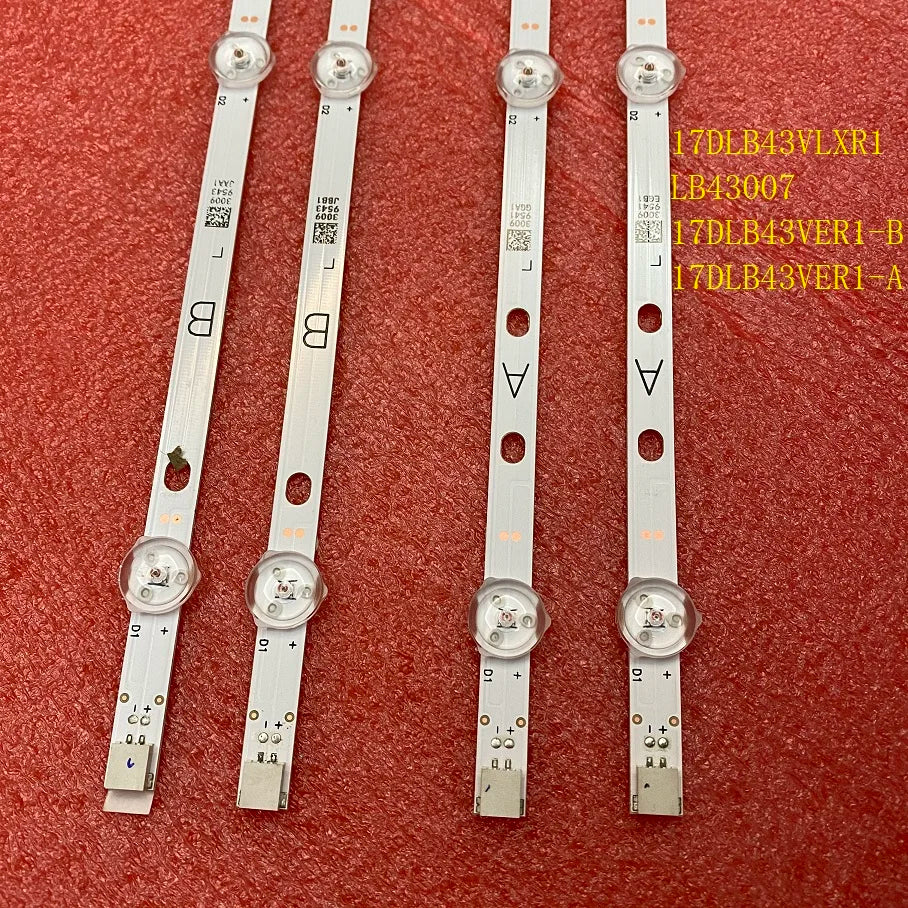 LED Backlight Strip for POLAROID P43D300FP BUSH DLED43287 Telefunken EXPTE43B35Z2KSAT JVC LT-43VF53B TV