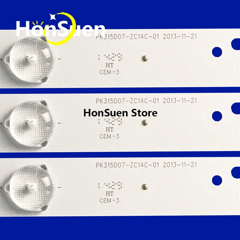 LED Backlight Strip for 2kit/6pcs LED Backlight strip 7 lamp For 32 INCH LCD TV PK315D07-ZC14C-01