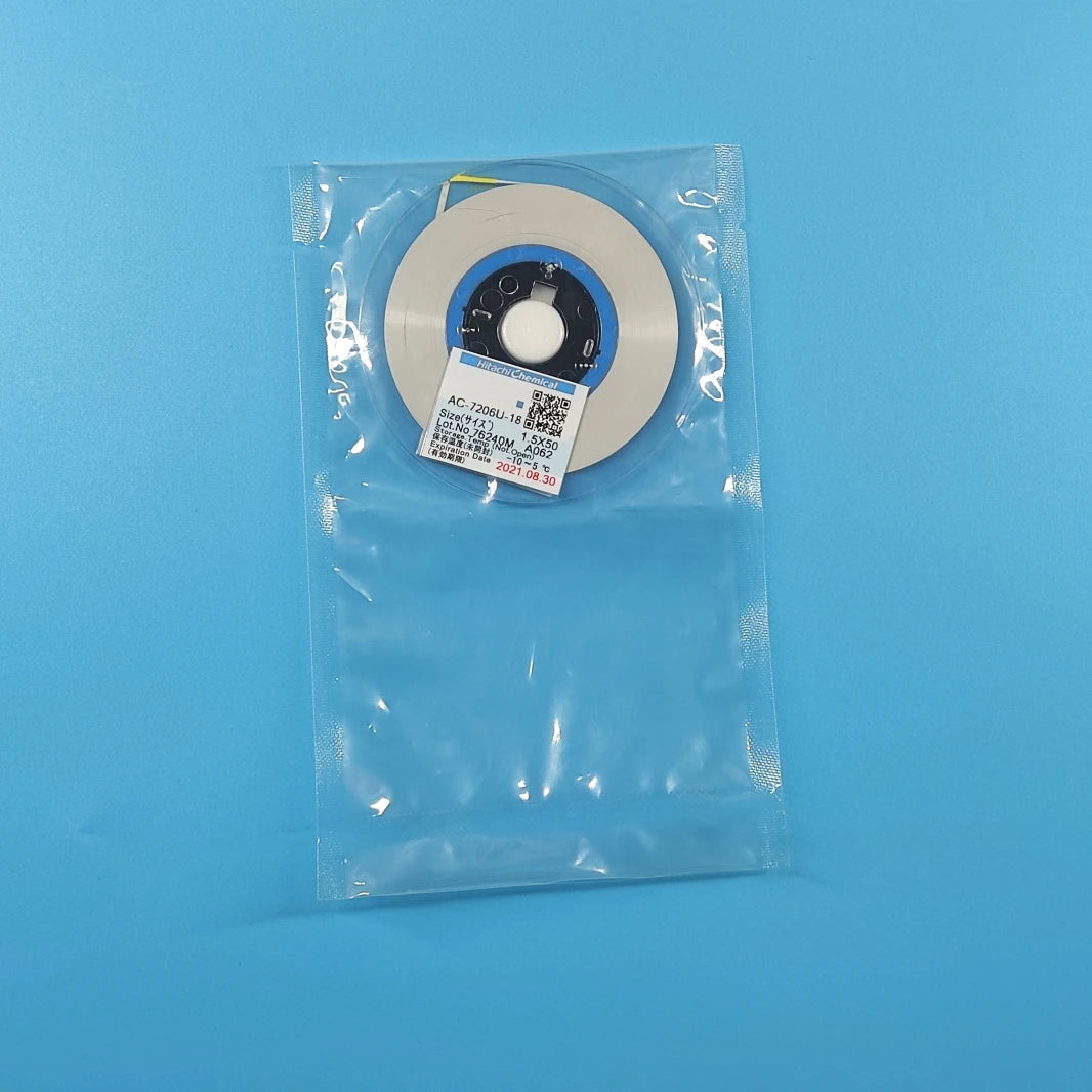 LED Backlight Strip for LCD Anisotropic Conductive ACF Film: AC-7206U-18 AC7206U-18 New Datecode