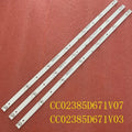 LED Backlight Strip for CC02385D671V07 CC02385D671V03 385B 385E20 3X7 7S1P DM-LED39R201BT2 EX-39HT001B