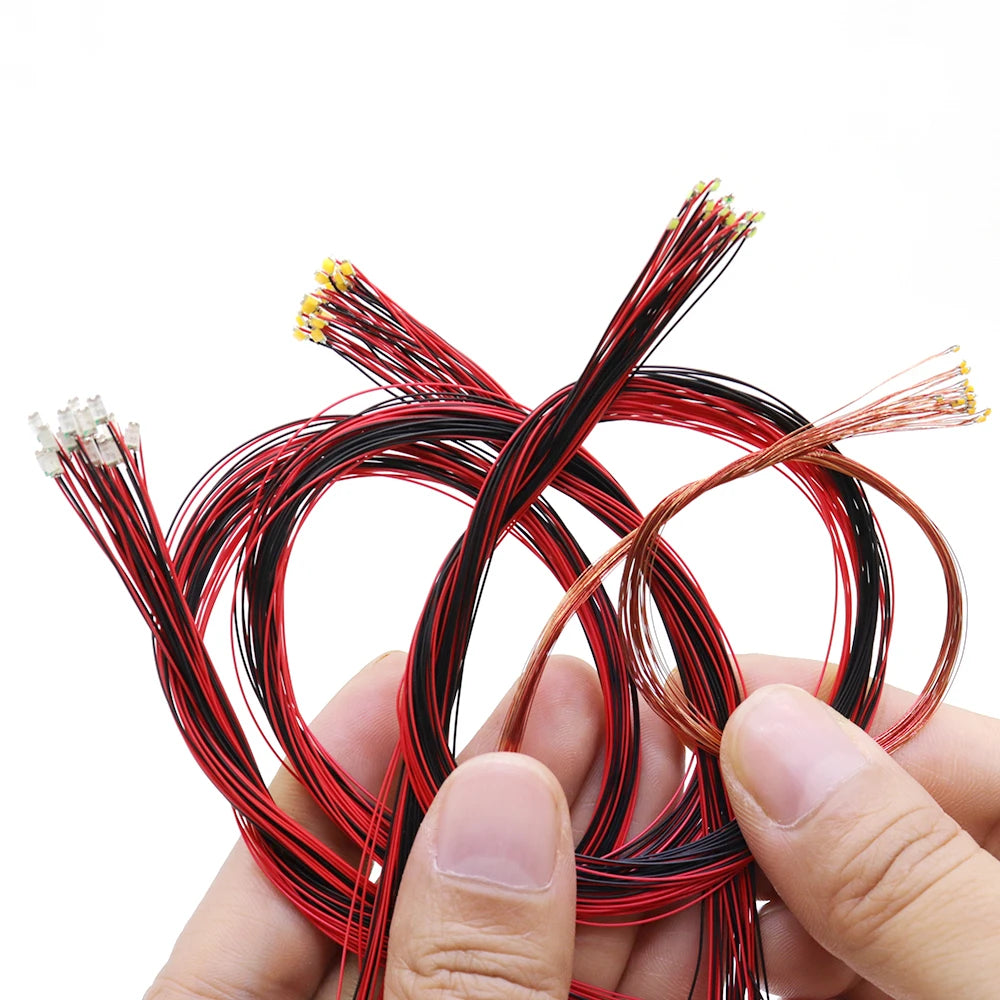 DIY Micro SMD Led Lamp Wired Led 0402 0603 0805 1206 Pre-sol