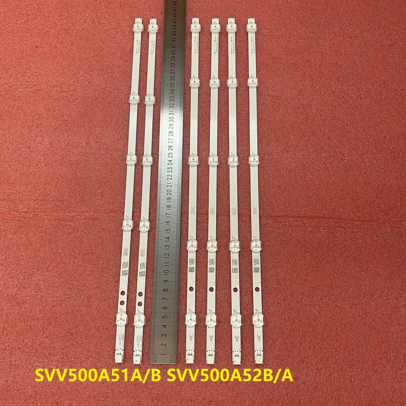 LED Strip for TV D50F289M4CW JVC LT-50C750 Hitachi 50HB6T72U 50HB26T72U A Polaroid P50D300FP SVV500A52A