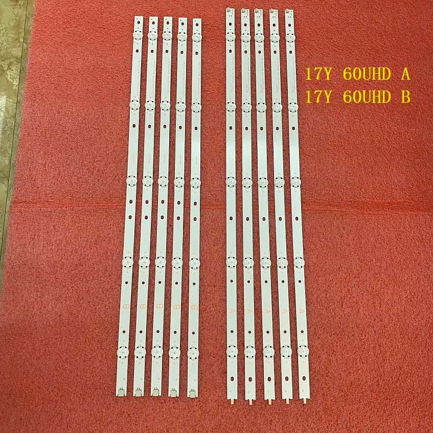 LED Backlight Strip for Kit 10 PCS LED Backlight Strip for Sony KD-60X695e KD-60X6700E KD-60X690E 17Y 60UHD A
