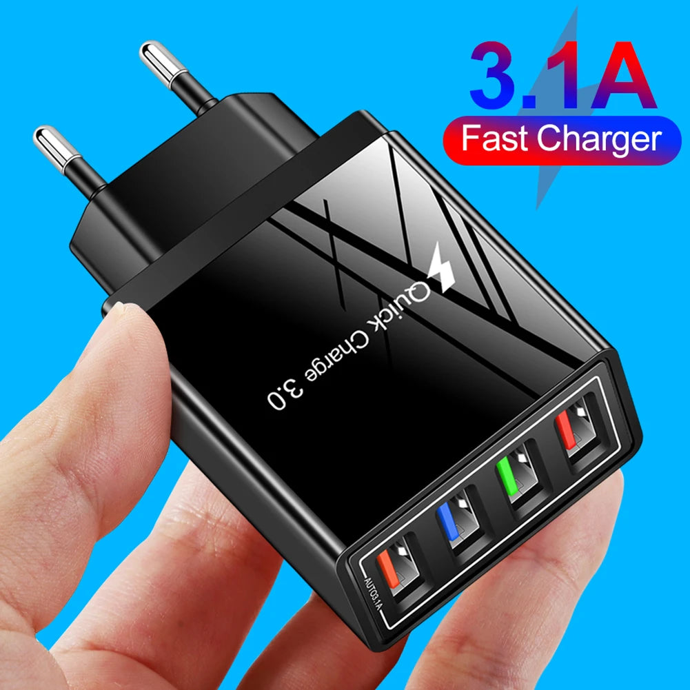 QC 3.0 Quick Charger 5V 3A USB Charger Fast Charging Charge 