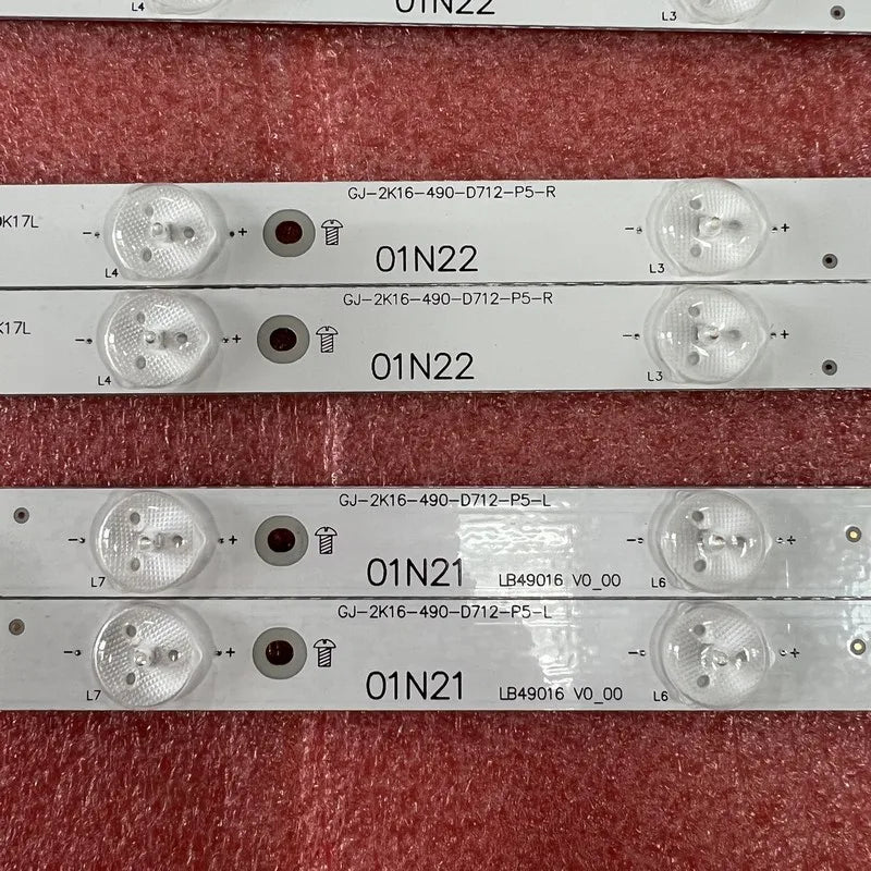 LED Strip for 49PUS6432 49PUS7272 49PUS6581 49PUS6561 49PUS6501 49PUS6551 49PUT6401/12 Sony KD-49X6000D