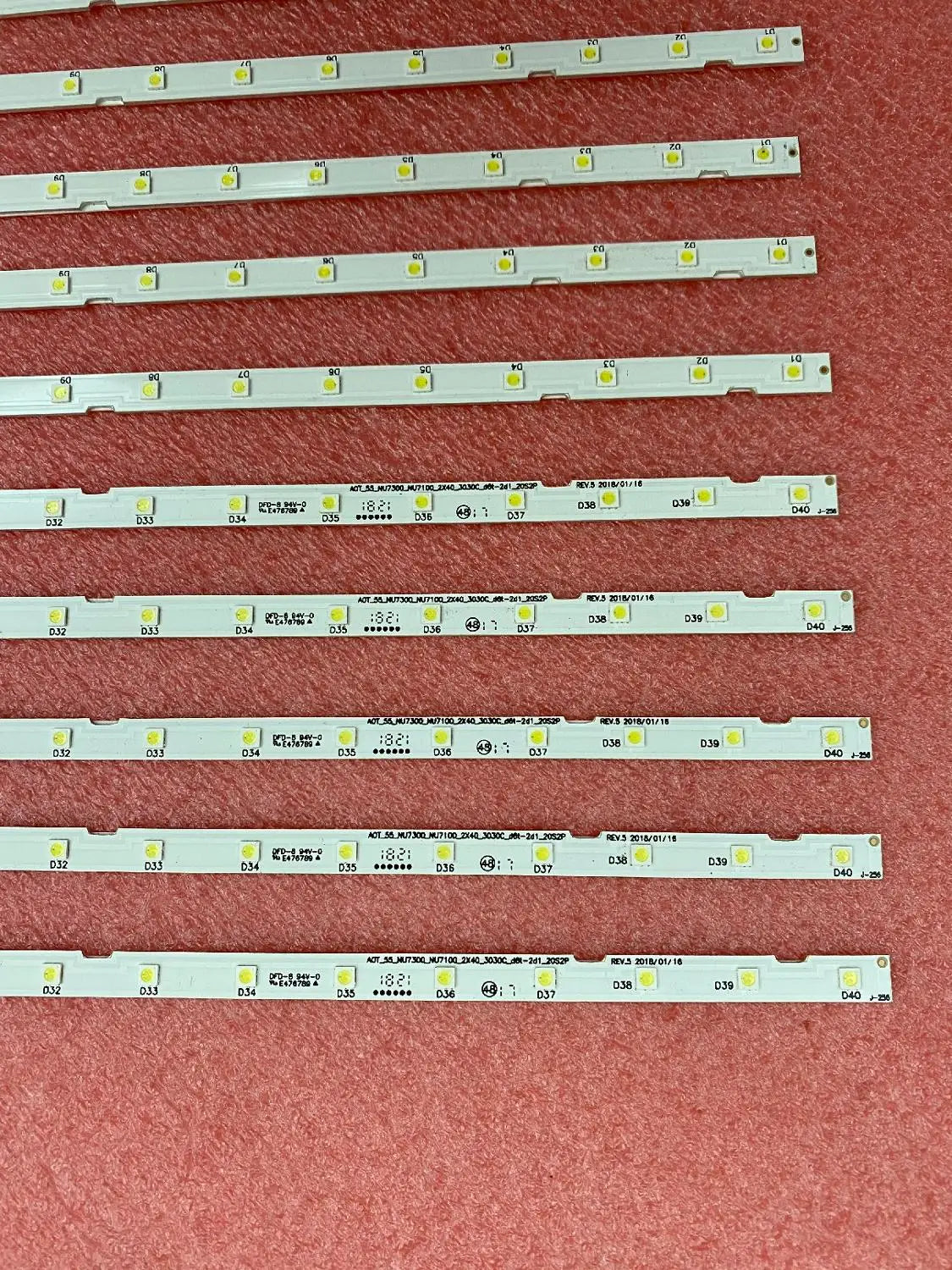 LED Backlight Strip for Samsung UE55NU7379 UN55NU7100F UE55N
