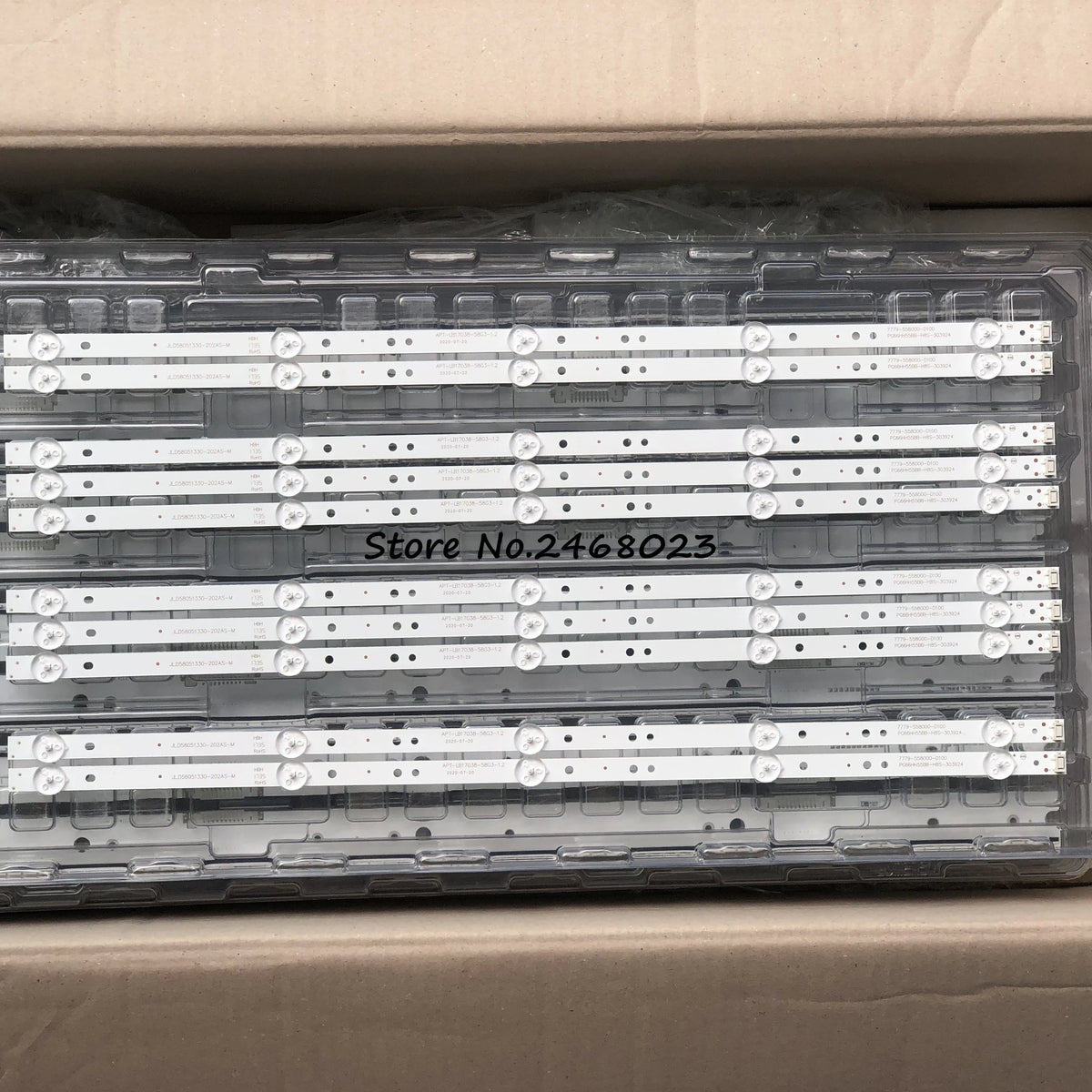 LED Backlight Strip for 58G3 58F55 58G2A 58F5 58K5D 58V20 58G6B V580DJ4-MD1 SW58D05-ZC22AG-06