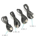 80CM USB Port To 2.5mm - 5.5mm 5V DC Barrel Jack Power Conne