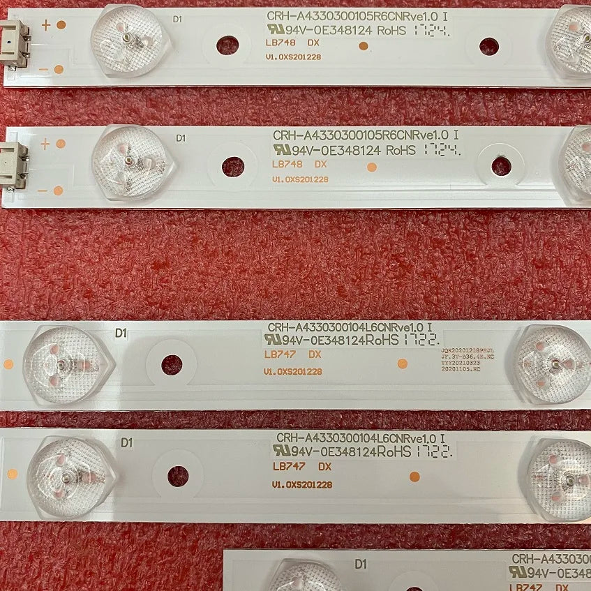 LED Backlight Strip for TV 43UJ620Y 43UG620V 43UJ620V 43UJ6200 SW43D09R SW43D09L-ZC22AG-02 303SW430039