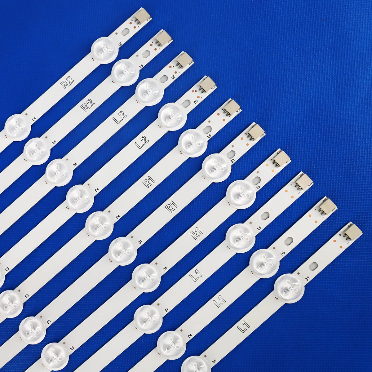 10pcs X LED Strips 42LA620S 42LN570S for LG 42 ROW2.1 REV0.0