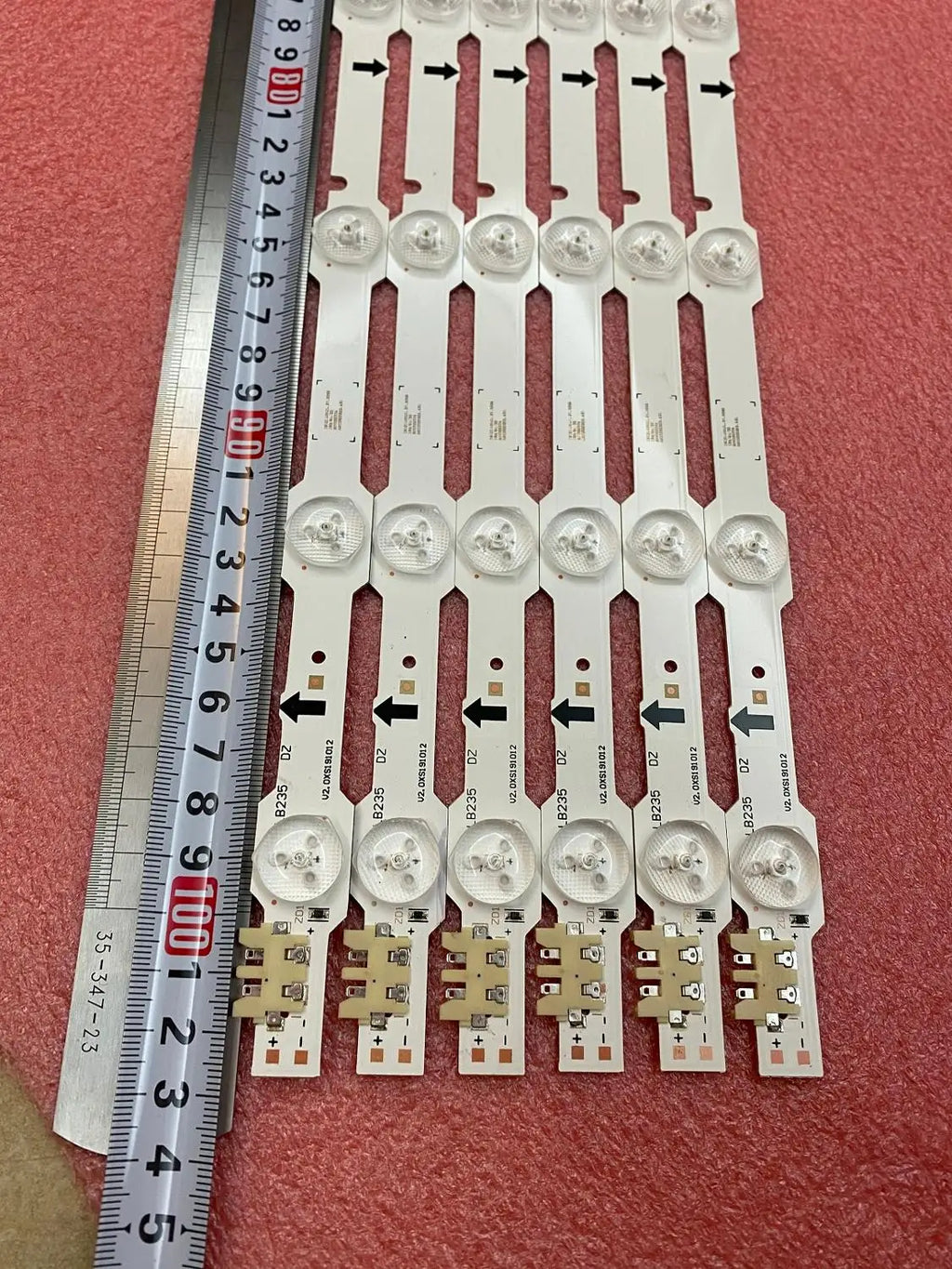 12 PCS LED Backlight Strip for Samsung UE50HU6900S UN50HU690